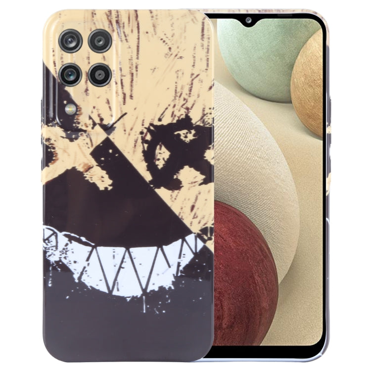 Painted Pattern Precise Hole PC Phone Case, For Samsung Galaxy A12