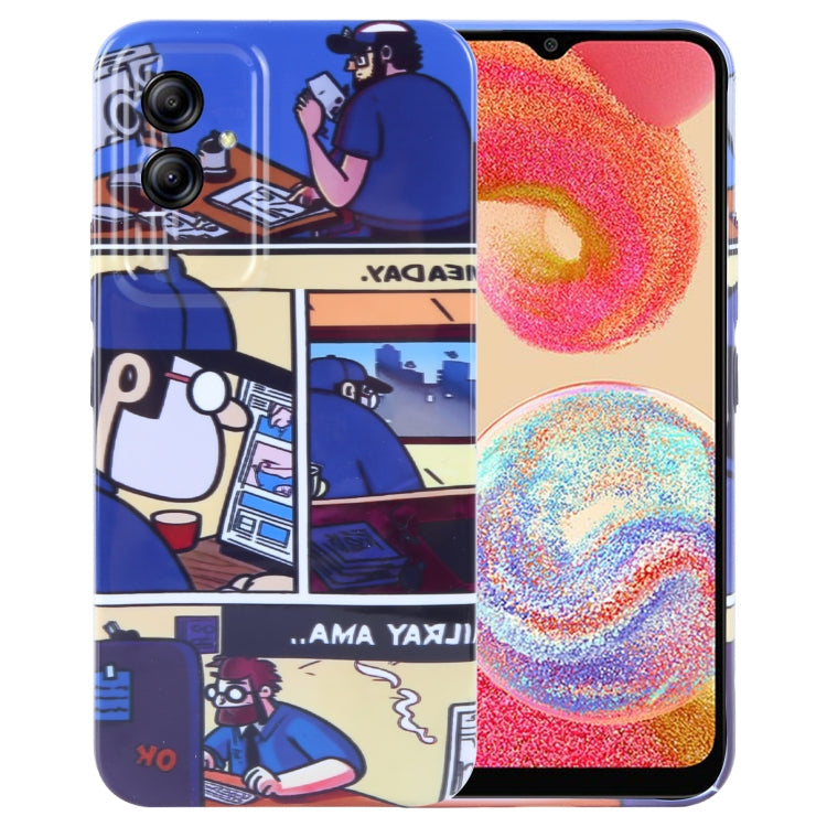 Painted Pattern Precise Hole PC Phone Case, For Samsung Galaxy A04e
