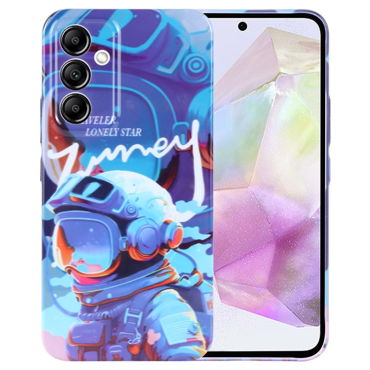 Painted Pattern Precise Hole PC Phone Case, For Samsung Galaxy A35 5G