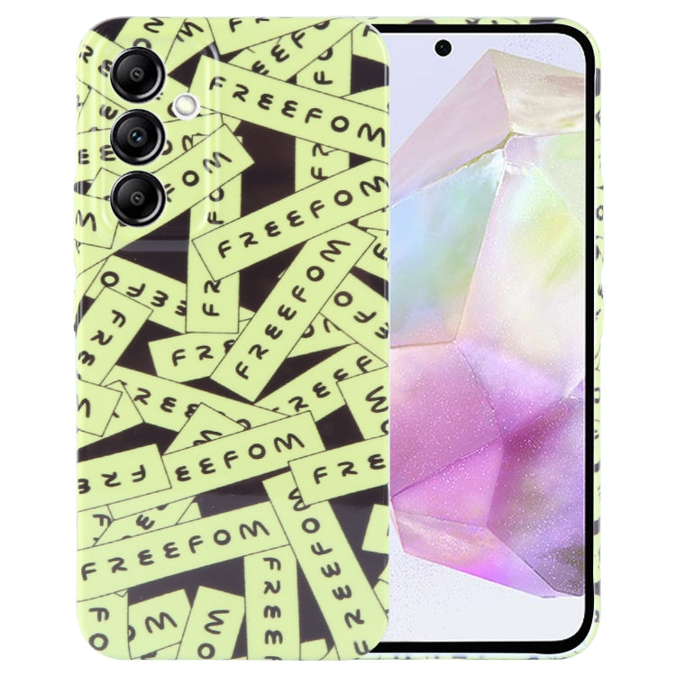 Painted Pattern Precise Hole PC Phone Case, For Samsung Galaxy A35 5G