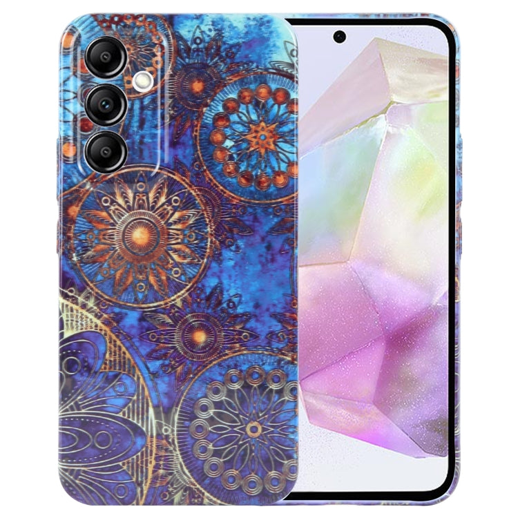 Painted Pattern Precise Hole PC Phone Case, For Samsung Galaxy A35 5G