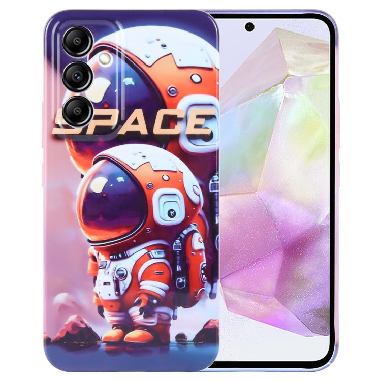 Painted Pattern Precise Hole PC Phone Case, For Samsung Galaxy A35 5G