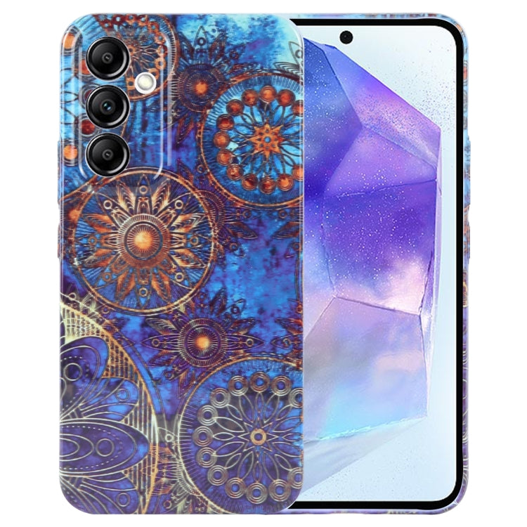 Painted Pattern Precise Hole PC Phone Case, For Samsung Galaxy A55 5G