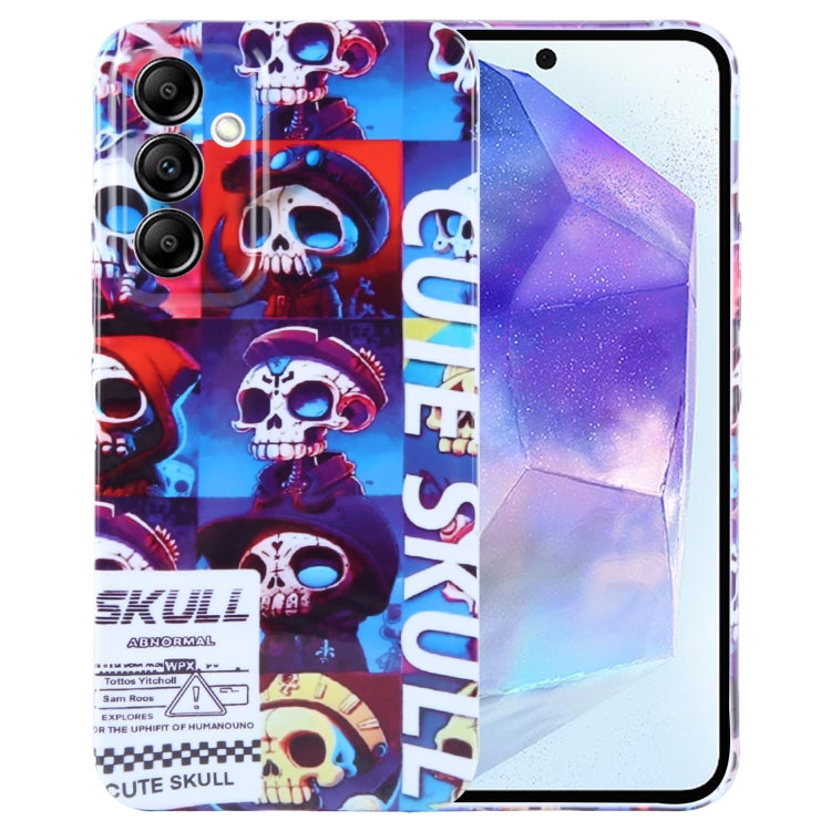Painted Pattern Precise Hole PC Phone Case, For Samsung Galaxy A55 5G