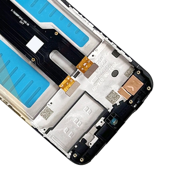 LCD Screen Digitizer Full Assembly with Frame, For ZTE Blade A73 4G 7060, For ZTE Blade A72 5G 7540N, For ZTE Blade V40 Vita 8045, For ZTE Blade A72 4G A7040, For ZTE Blade A52 4G