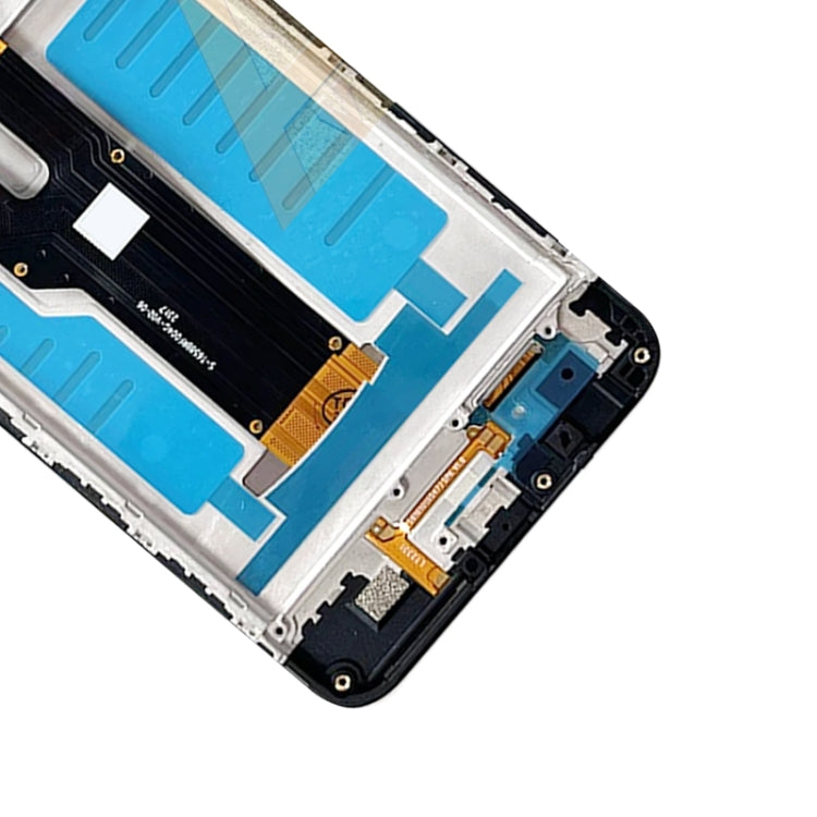 LCD Screen Digitizer Full Assembly with Frame, For ZTE Blade A73 4G 7060, For ZTE Blade A72 5G 7540N, For ZTE Blade V40 Vita 8045, For ZTE Blade A72 4G A7040, For ZTE Blade A52 4G