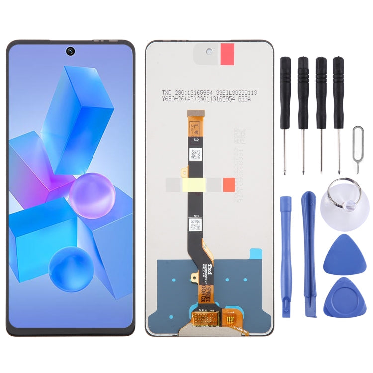 OEM LCD Screen with Digitizer Full Assembly, For Infinix Note 40 5G X6852, For Infinix Smart 8 Pro X6525B, For Infinix Smart 8 Plus X6526, For Infinix GT 20 Pro 5G X6871, For Infinix Note 40 Pro 4G X6850, For Infinix Note 40 Pro+ 5G X6851B             ...