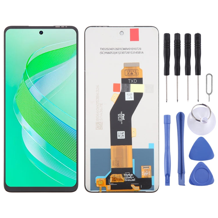 OEM LCD Screen with Digitizer Full Assembly, For Infinix Note 40 5G X6852, For Infinix Smart 8 Pro X6525B, For Infinix Smart 8 Plus X6526, For Infinix GT 20 Pro 5G X6871, For Infinix Note 40 Pro 4G X6850, For Infinix Note 40 Pro+ 5G X6851B             ...