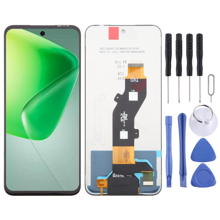 OEM LCD Screen with Digitizer Full Assembly, For Infinix GT 50 Pro X6891, For Infinix Note Edge X6887, For Infinix Note 60 Pro X6878, For Infinix Note 60 X6879, For Infinix GT 30 5G X6876, For Infinix Hot 60 5G X6726, For Infinix Hot 60 Pro 4G X6885   ...