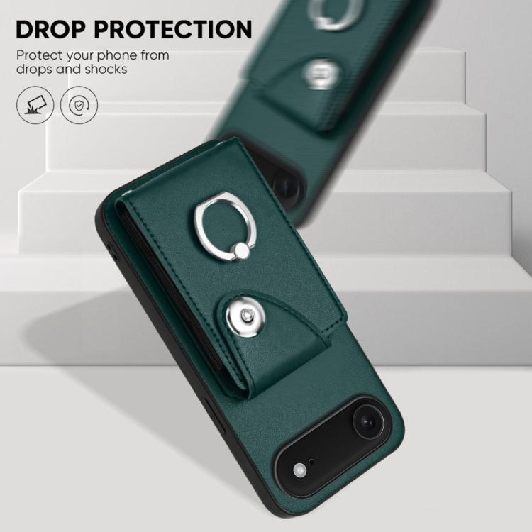 Organ Card Bag Ring Holder Phone Case with Long Lanyard, For iPhone Air, For iPhone 16 Pro Max, For iPhone 16 Pro, For iPhone 16 Plus