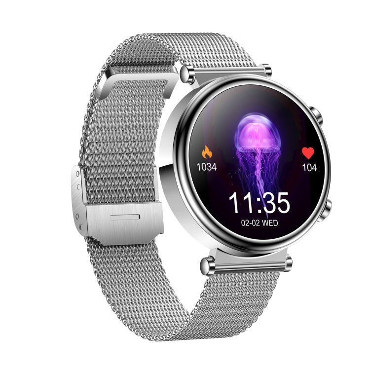 T86 Woman Health 1.27 inch Smart Watch, BT Call / Physiological Cycle / Heart Rate / Blood Pressure / Blood Glucose / SOS