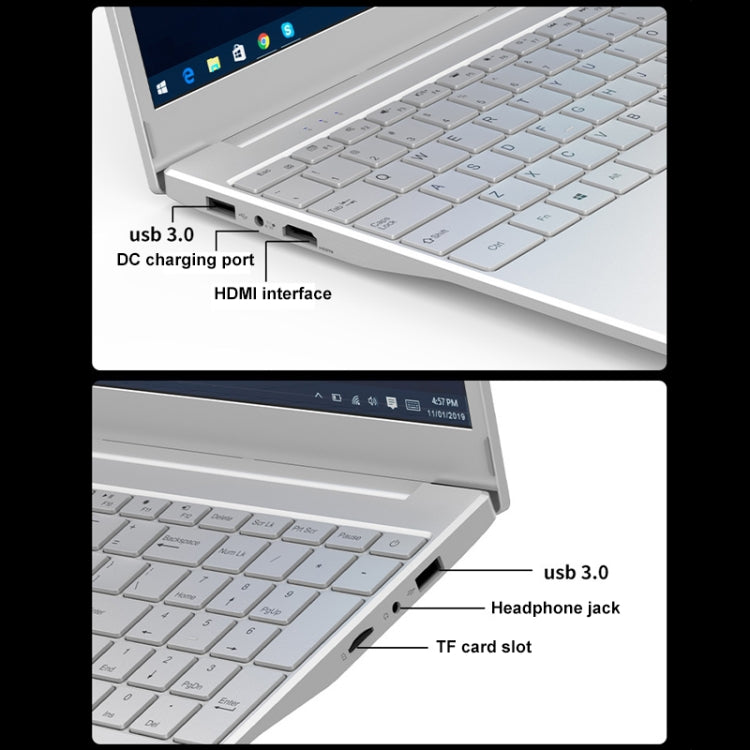 V8 15.6 inch Ultrathin Laptop, Windows 11 Intel Jasper Lake N5095 Quad Core, 16GB+256GB, 16GB+512GB, 16GB+1TB