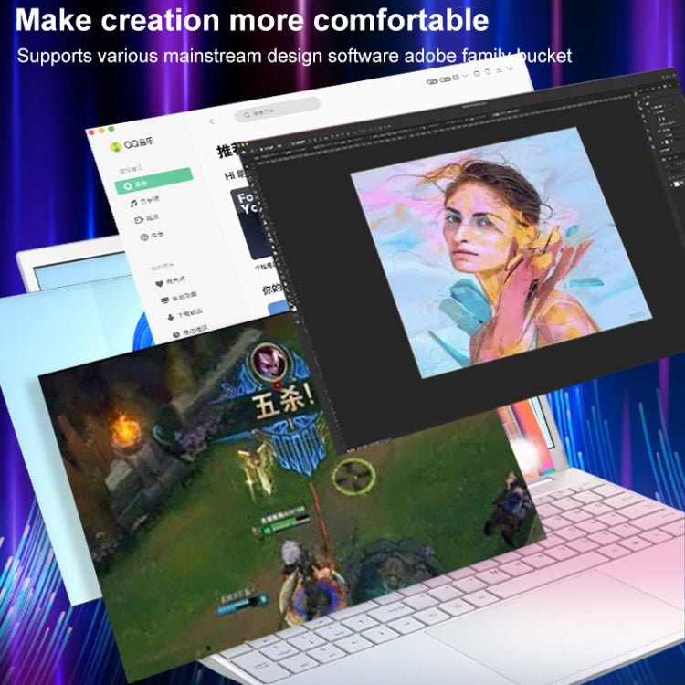 V8 15.6 inch Ultrathin Laptop, Windows 11 Intel Jasper Lake N5095 Quad Core, 16GB+256GB, 16GB+512GB, 16GB+1TB
