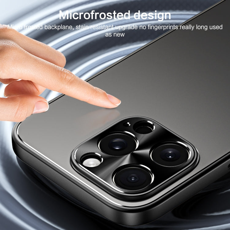 R-JUST RJ-61 Electroplating Frosted TPU + PC Phone Case, For iPhone 14 Pro, For iPhone 14 Pro Max, For iPhone 13 Pro Max, For iPhone 13 Pro, For iPhone 13, For iPhone 12 Pro Max