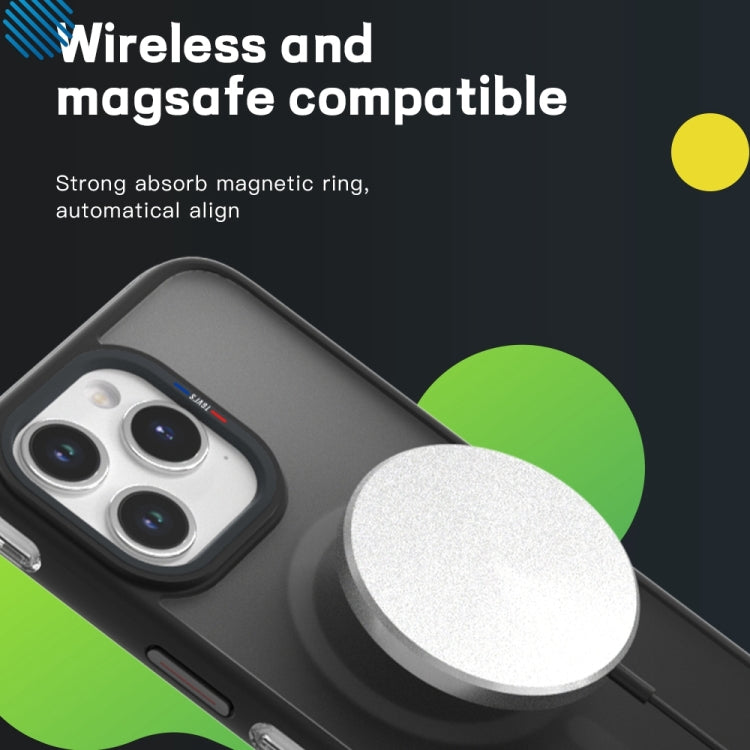 TGVIS Vigor Series Airbag MagSafe Magnetic Phone Case, For iPhone 15 Pro Max, For iPhone 15