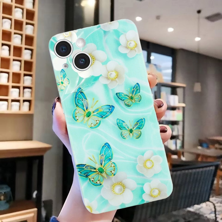 Colorful Painting Pattern TPU Phone Case, For iPhone 15 Plus, For iPhone 15, For iPhone 14 Plus