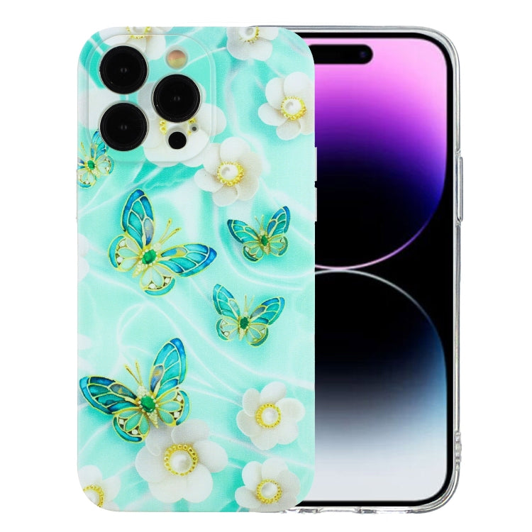 Colorful Painting Pattern TPU Phone Case, For iPhone 14, For iPhone 14 Pro, For iPhone 14 Pro Max