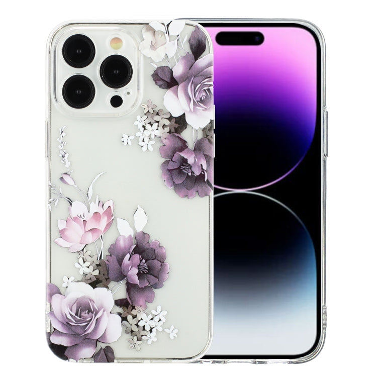 Colorful Painting Pattern TPU Phone Case, For iPhone 14, For iPhone 14 Pro, For iPhone 14 Pro Max