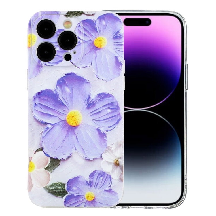 Colorful Painting Pattern TPU Phone Case, For iPhone 14, For iPhone 14 Pro, For iPhone 14 Pro Max