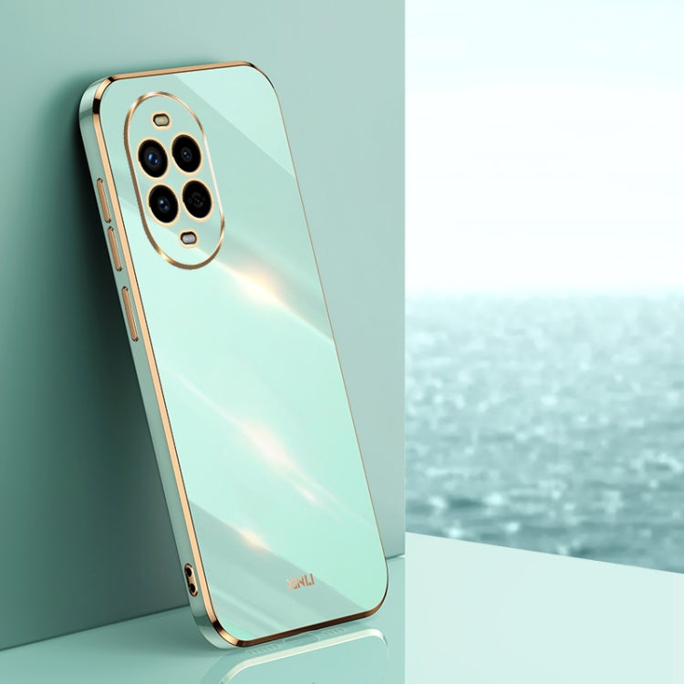 XINLI Straight 6D Plating Gold Edge TPU Phone Case, For Huawei Mate 70 Pro / 70 Pro+, For Huawei Mate 70, For Huawei Nova 13 Pro