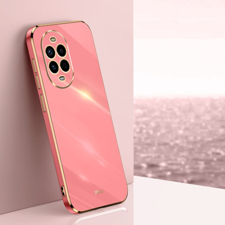 XINLI Straight 6D Plating Gold Edge TPU Phone Case, For Huawei Mate 70 Pro / 70 Pro+, For Huawei Mate 70, For Huawei Nova 13 Pro