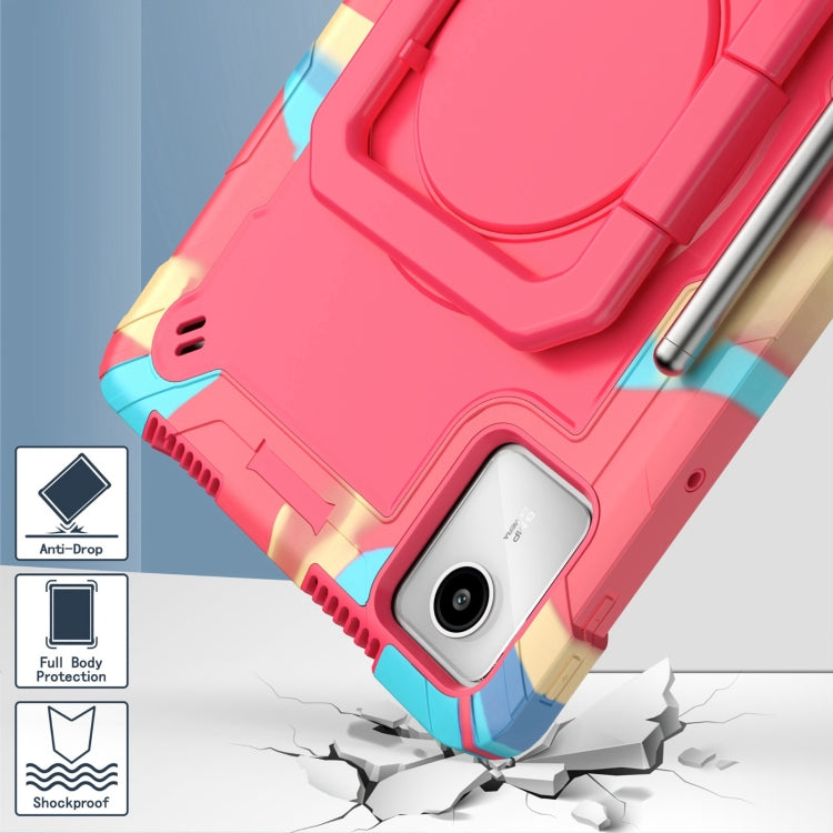 Handle Robot Silicone Hybrid PC Tablet Case, For Lenovo Tab M11/ Xiaoxin Pad 11 2024