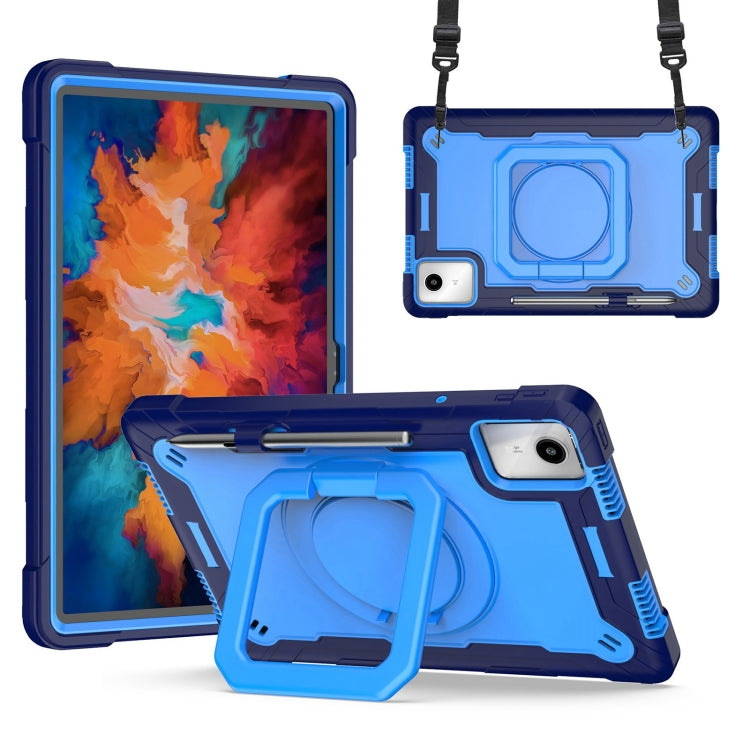 Handle Robot Silicone Hybrid PC Tablet Case, For Lenovo Tab M11/ Xiaoxin Pad 11 2024