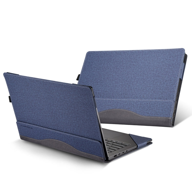 Leather Laptop Shockproof Protective Case, For HP Pavilion Laptop 14-ec / 14z-ec, For HP Pavilion X360 Laptop 14t-ek / 14-ek, For HP Pavilion X360 Convertible 14-dy, For HP Pavilion Plus Laptop 14-eh / 14t-eh, For HP EliteBook 845 / 840 14 inch G11    ...