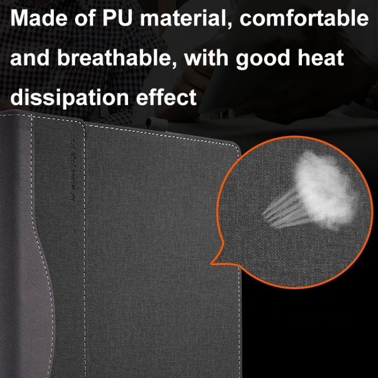 Leather Laptop Shockproof Protective Case, For HP ProBook 445 14 inch G10, For HP ProBook 455 15.6 inch G10, For HP Laptop 17-cu / 17s-cu 17.3 inch, For HP Pavilion X360 Laptop 14-dw / 14m-dw, For HP Laptop 14s-dp / 14-dk / 14s-dk                      ...