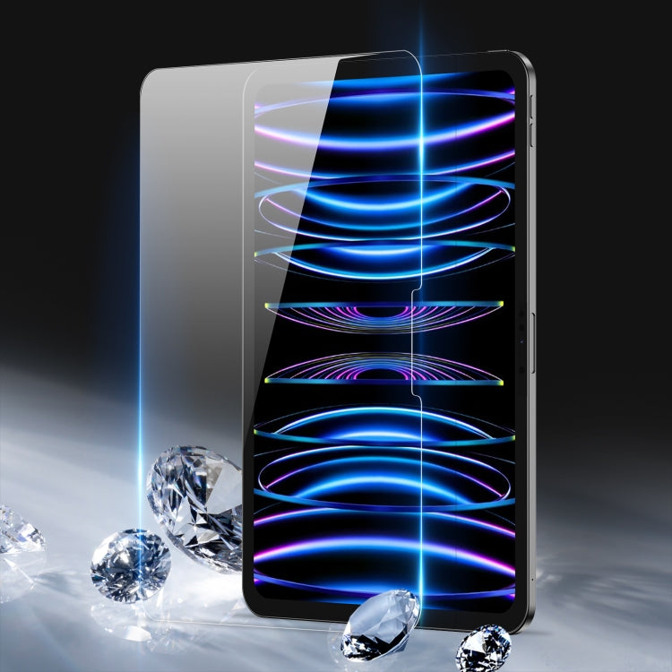 5pcs ultra-thin 0.33mm 9H tempered glass screen protector for iPad Pro 11 2024 with high definition and scratch resistance
