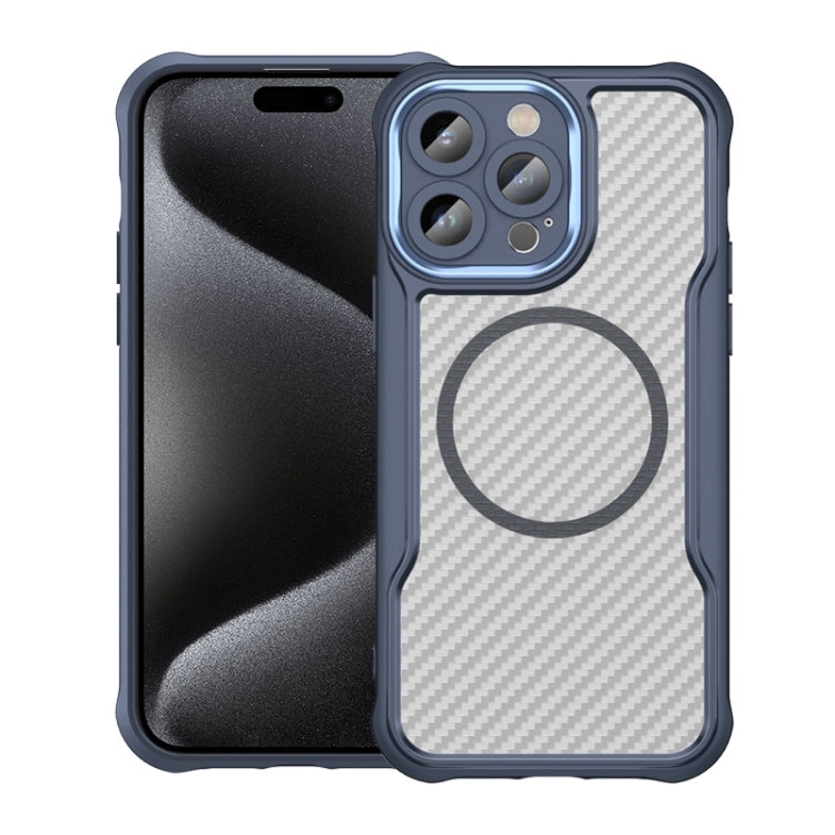 Carbon Fiber Texture MagSafe Translucent Phone Case, For iPhone 15, For iPhone 14 / 13, For iPhone 14 Pro, For iPhone 14 Pro Max, For iPhone 13 Pro Max, For iPhone 13 Pro