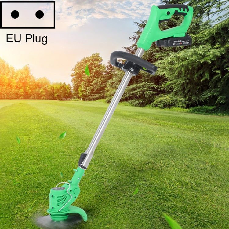 42V Portable Rechargeable Electric Lawn Mower Weeder, EU Plug, US Plug