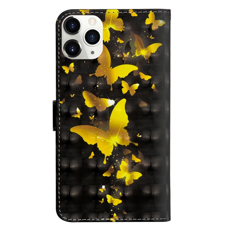 3D Painting Pattern Horizontal Flip TPU + PU Leather Case with Holder & Card Slots & Wallet, For iPhone 12 mini, For iPhone 12 / 12 Pro