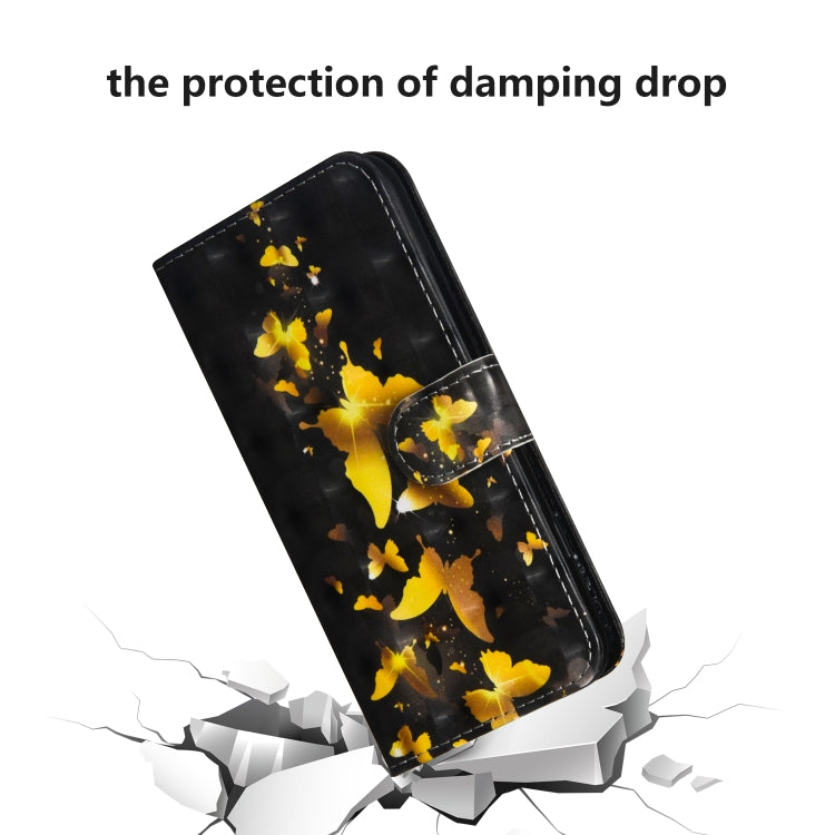 3D Painting Pattern Horizontal Flip TPU + PU Leather Case with Holder & Card Slots & Wallet, For iPhone 12 mini, For iPhone 12 / 12 Pro