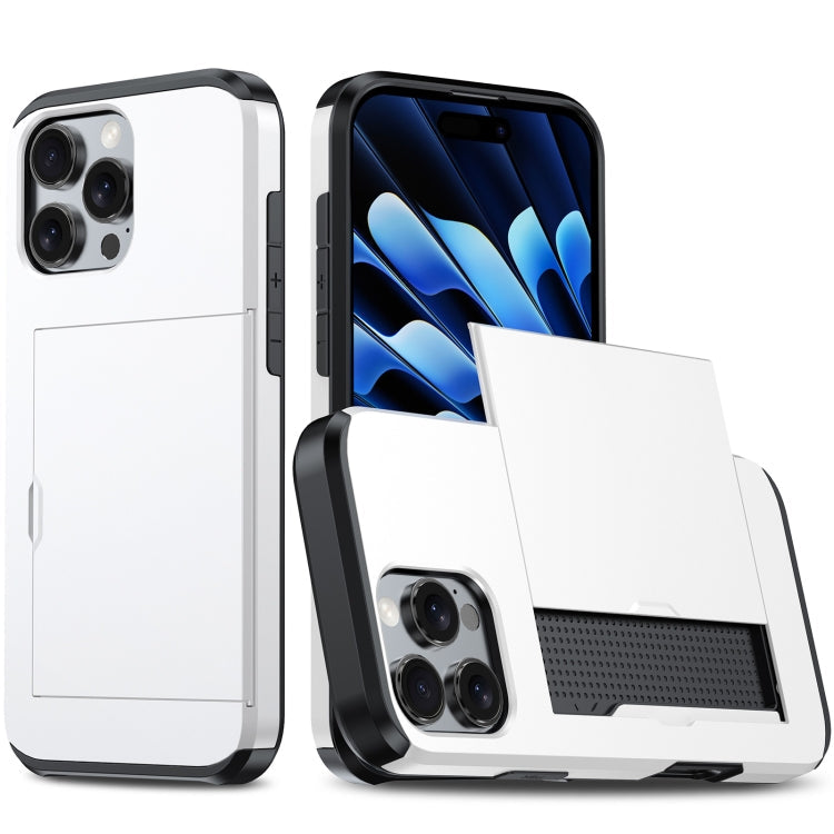 Shockproof Armor Phone Case with Card Slot, For iPhone Air, For iPhone 16 Pro Max