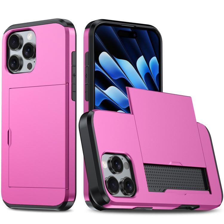Shockproof Armor Phone Case with Card Slot, For iPhone Air, For iPhone 16 Pro Max