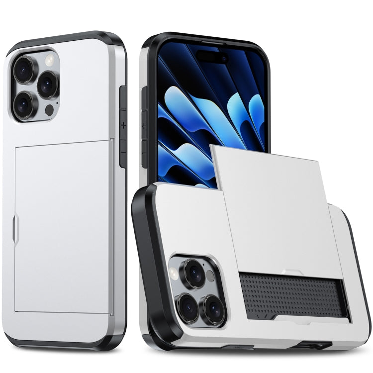Shockproof Armor Phone Case with Card Slot, For iPhone Air, For iPhone 16 Pro Max