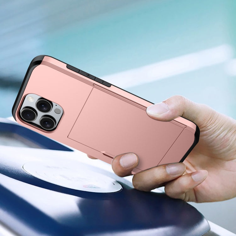 Shockproof Armor Phone Case with Card Slot, For iPhone Air, For iPhone 16 Pro Max