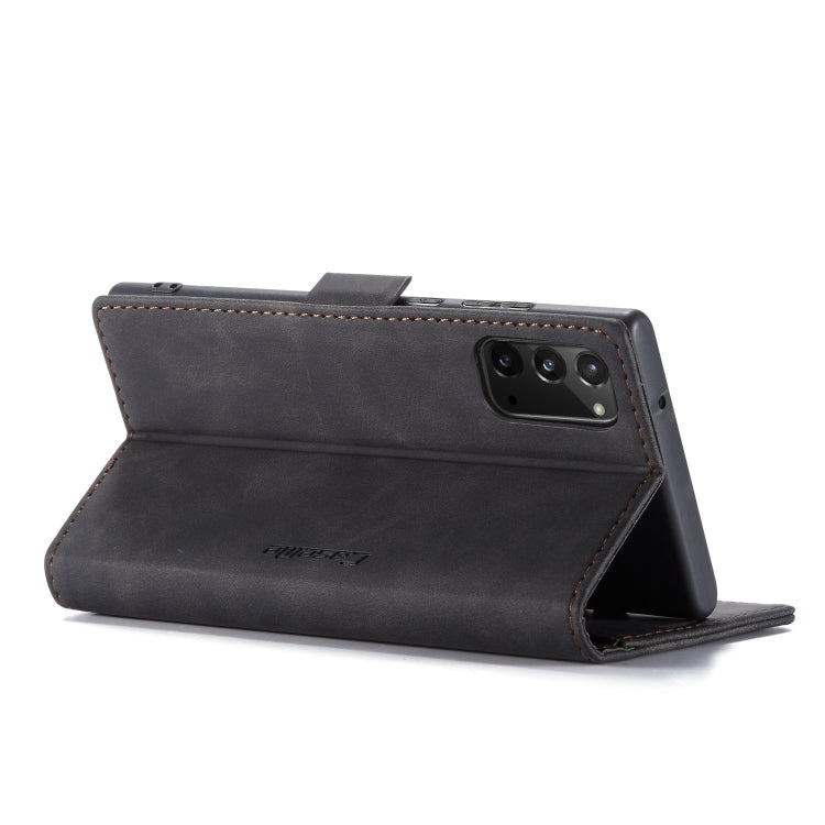 CaseMe Multifunctional Horizontal Flip Leather Case, with Card Slot & Holder & Wallet, For Samsung Galaxy Note20, For Samsung Galaxy Note20 Ultra