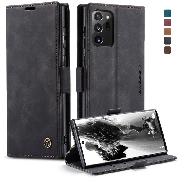 CaseMe Multifunctional Horizontal Flip Leather Case, with Card Slot & Holder & Wallet, For Samsung Galaxy Note20, For Samsung Galaxy Note20 Ultra