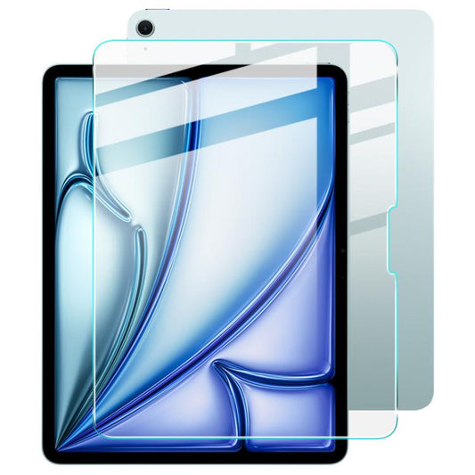 Tempered glass screen protector for iPad Air 13 inch (2025) with full screen coverage and high transparency