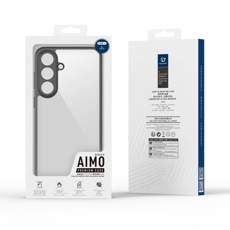 DUX DUCIS Aimo Series TPU + PC Frosted Feel Phone Case, For Galaxy S26 FE 5G