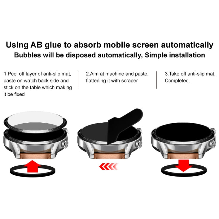 IMAK Plexiglass HD Watch Protective Film, For Nothing CMF Watch Pro 2, For Nothing CMF Watch 3 Pro