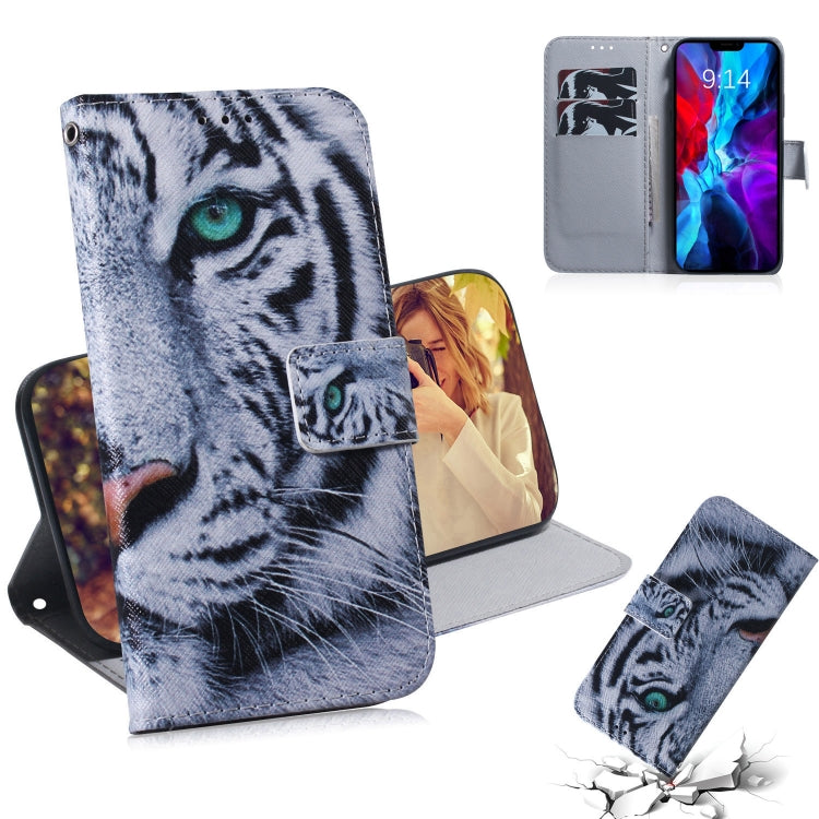 Coloured Drawing Horizontal Flip Leather Case, with Holder & Card Slots & Wallet, For iPhone 12 mini, For iPhone 12 / 12 Pro