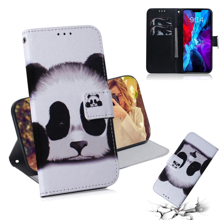 Coloured Drawing Horizontal Flip Leather Case, with Holder & Card Slots & Wallet, For iPhone 12 mini, For iPhone 12 / 12 Pro