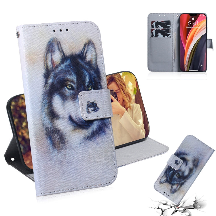 Coloured Drawing Horizontal Flip Leather Case, with Holder & Card Slots & Wallet, For iPhone 12 Pro Max, For LG K41S