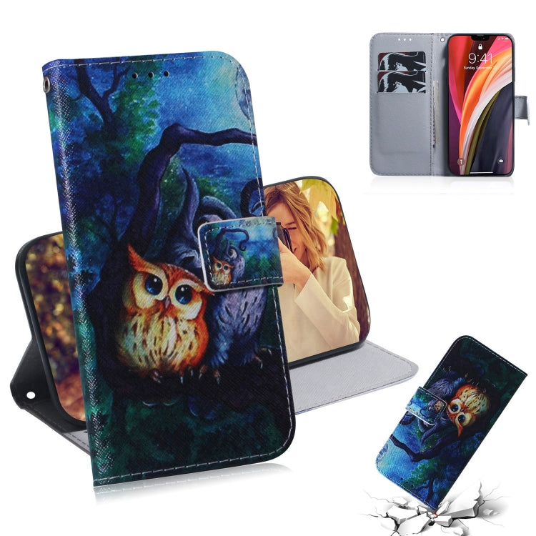 Coloured Drawing Horizontal Flip Leather Case, with Holder & Card Slots & Wallet, For iPhone 12 Pro Max, For LG K41S