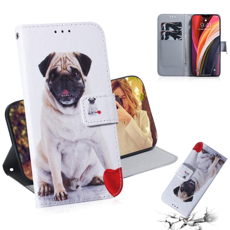 Coloured Drawing Horizontal Flip Leather Case, with Holder & Card Slots & Wallet, For iPhone 12 Pro Max, For LG K41S