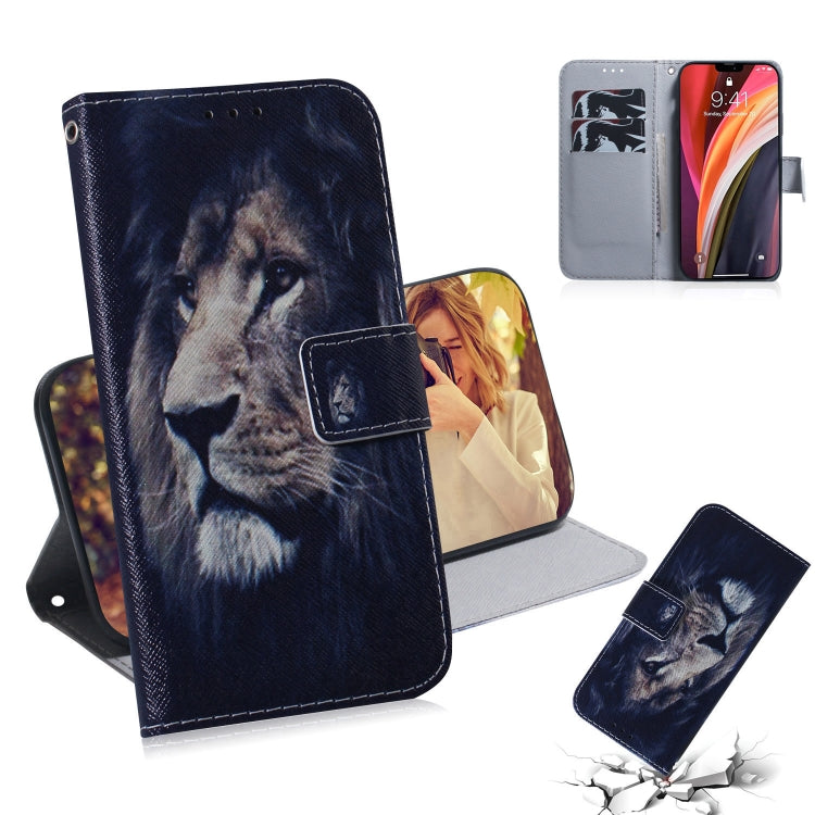 Coloured Drawing Horizontal Flip Leather Case, with Holder & Card Slots & Wallet, For iPhone 12 Pro Max, For LG K41S