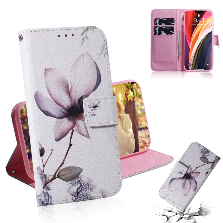 Coloured Drawing Horizontal Flip Leather Case, with Holder & Card Slots & Wallet, For iPhone 12 Pro Max, For LG K41S